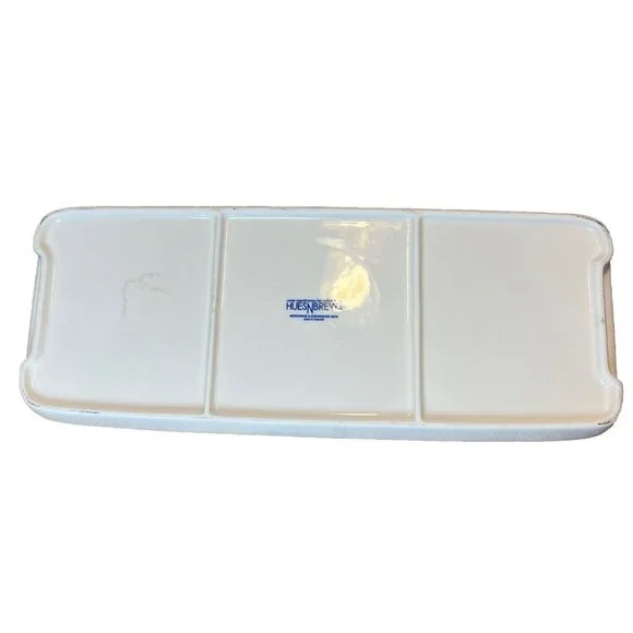 Hues N Brews Teapot Set w/ 2 Cups & Tray Ceramic Yellow Orange Hand Painted - Picture 11 of 11